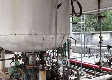 肇慶某危廢處理甲類倉(cāng)庫(kù)、蒸餾釜可燃?xì)怏w在線監(jiān)測(cè)案例